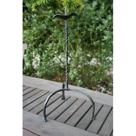 Chandelier Fer Forgé | Objets forgés type médiéval | Coutellerie artisanale